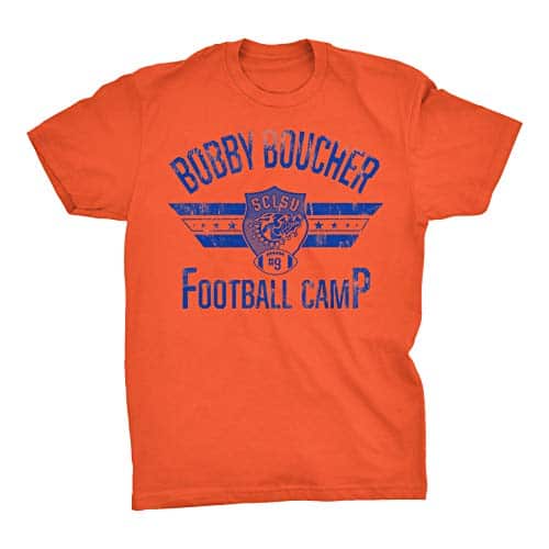 Bobby Boucher Football Camp - Mud Dogs Funny Vintage Movie T-Shirt 1