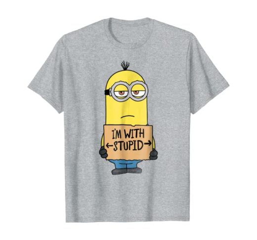 Despicable Me Minions I'm With Stupid Shirt Amazon