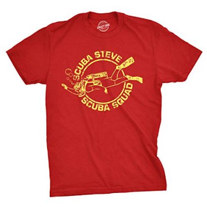 Scuba Steve Scuba Squad T Shirt Funny Vintage 90s Hilarious Retro Saying Cool 1