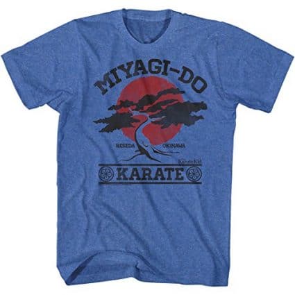 Miyagi Do Vintage Blue Adult T-Shirt 8