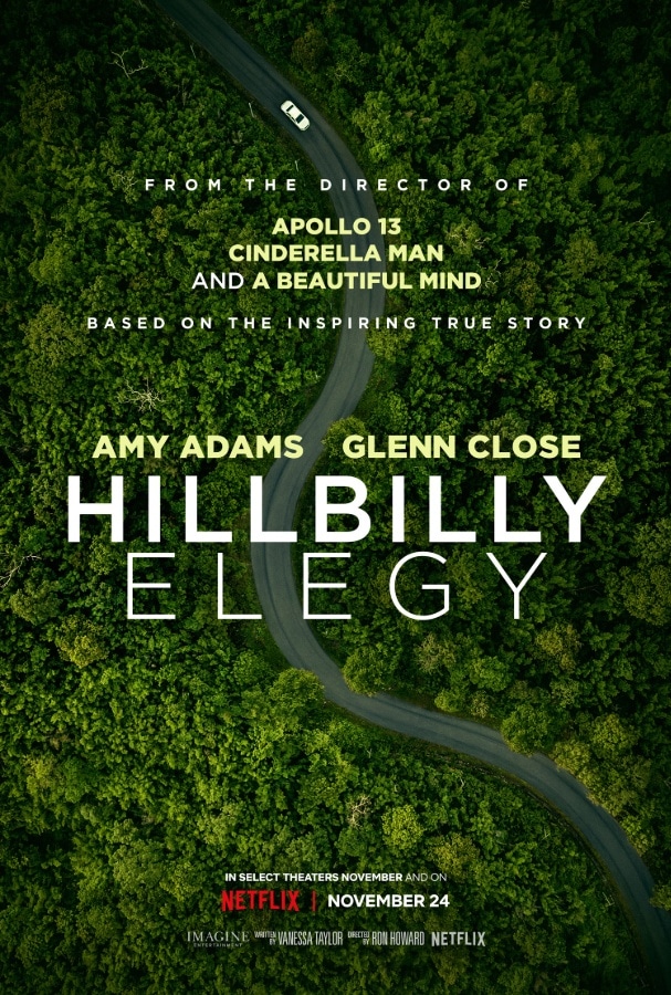 Netflix Hillbilly Elegy Trailer, Netflix Drama Movies, Netflix Ron Howard Movie, Coming to Netflix in November 2020