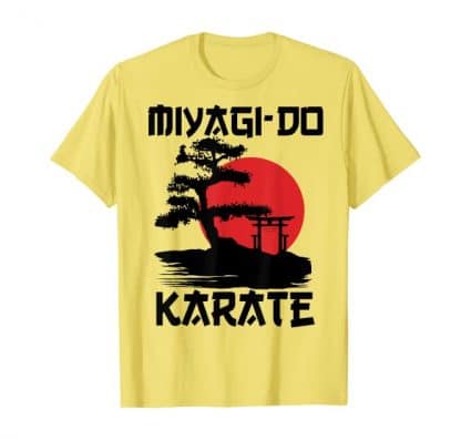 Yellow Miyagi-Do Karate T-Shirt 2