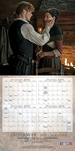 2021 Outlander 16-Month Wall Calendar 4