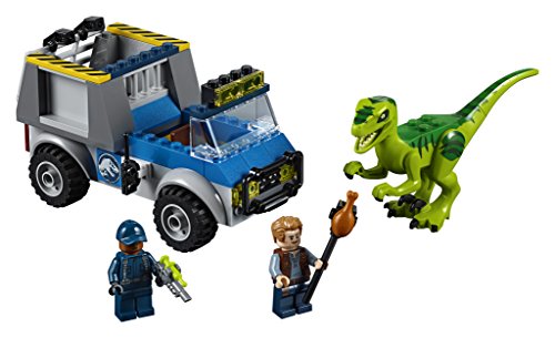 LEGO Juniors Jurassic World Raptor Rescue Truck Building Kit 2