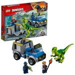 LEGO Juniors Jurassic World Raptor Rescue Truck Building Kit 7