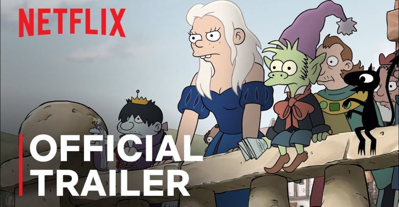 Netflix Disenchantment Part 3 Trailer, Netflix Animated Series, Netflix Comedy Series, Netflix Animated Adult Comedies, Coming to Netflix in January 2021