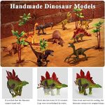 TEMI Dinosaur Toy Figure Activity Play Mat 11