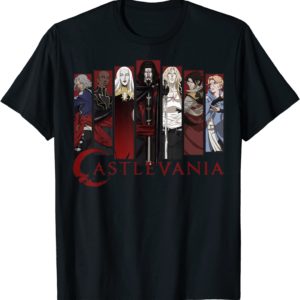 Netflix Castlevania Character Panels T-Shirt 17