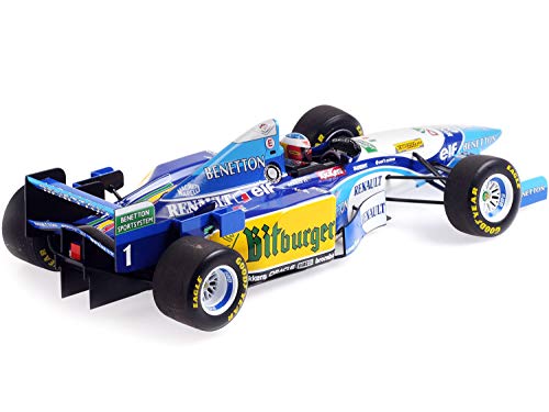 Benetton Renault B195#1 Michael Schumacher Winner German GP Formula One F1 Diecast Model Car 3