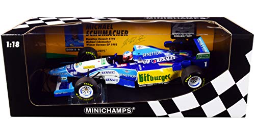 Benetton Renault B195#1 Michael Schumacher Winner German GP Formula One F1 Diecast Model Car 4