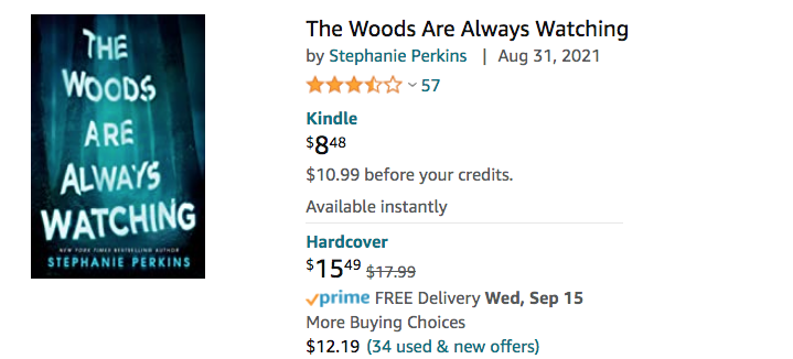 The Woods Are Always Watching by Stephanie Perkins