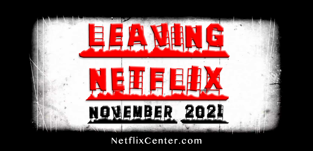 What's Leaving Netflix November 2021