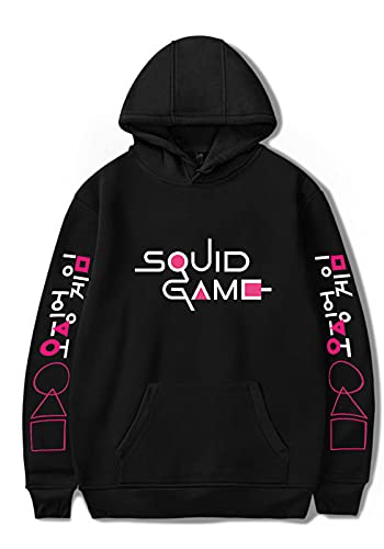SIAOMA Squid Game Hoodie Pulllover Sweatshirt 2