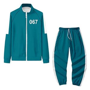 Squid Game Tracksuit #456 with Pants and Jacket 2